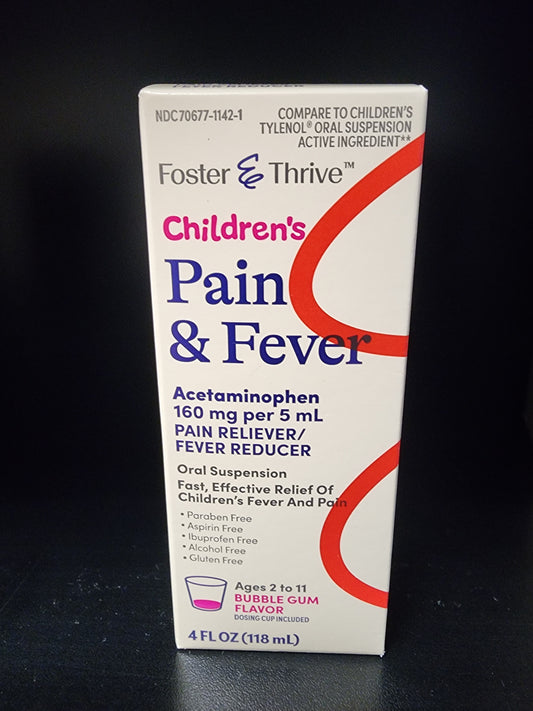 Children's Tylenol- 160 mg 5 ml